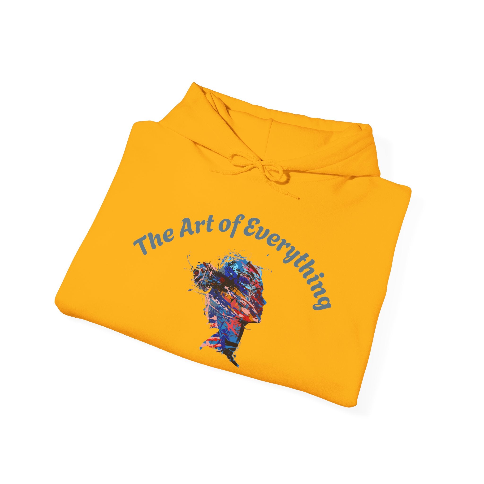 Artistic Hoodie, Unisex Sweatshirt, Cozy Apparel, Art Lover Sweater