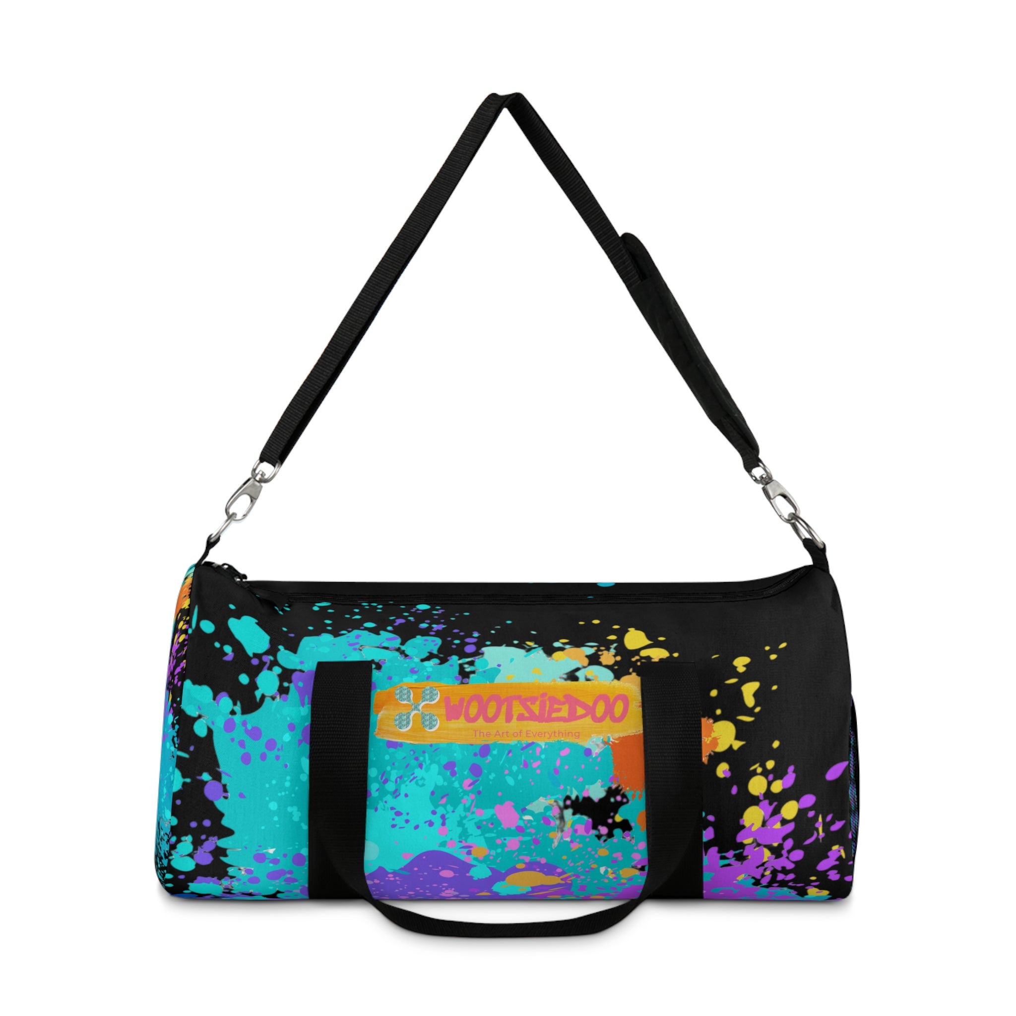 Vibrant Splash Duffel Bag - Perfect for Fun Activities, Gym, Travel