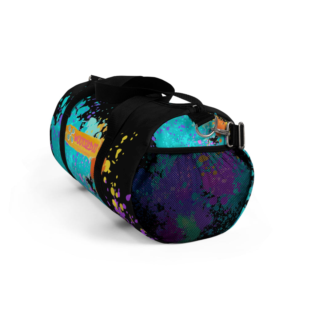 Vibrant Splash Duffel Bag - Perfect for Fun Activities, Gym, Travel