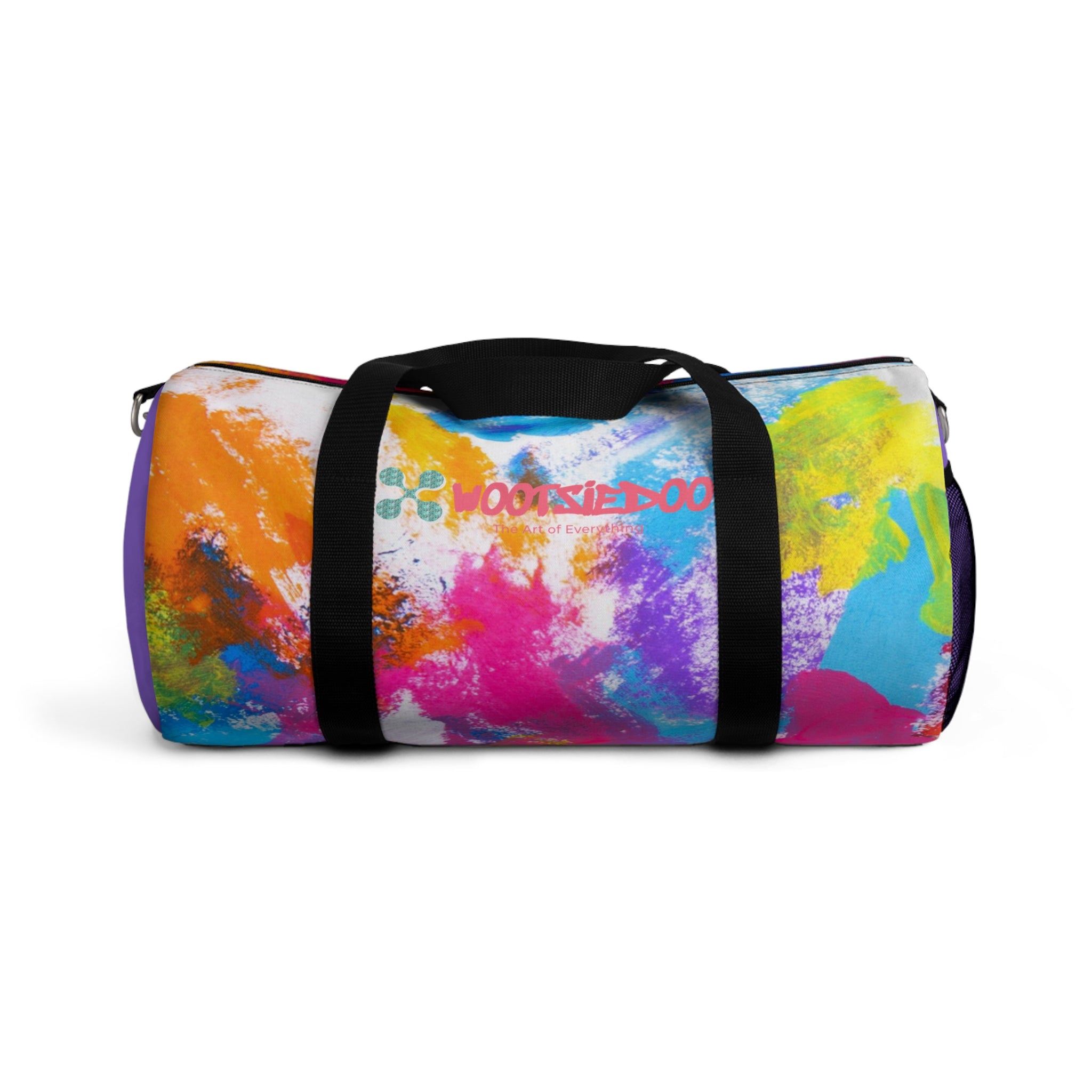 Colorful Tie-Dye Duffel Bag, Travel Bag, Gym Bag, Vibrant Tote for All Occasions