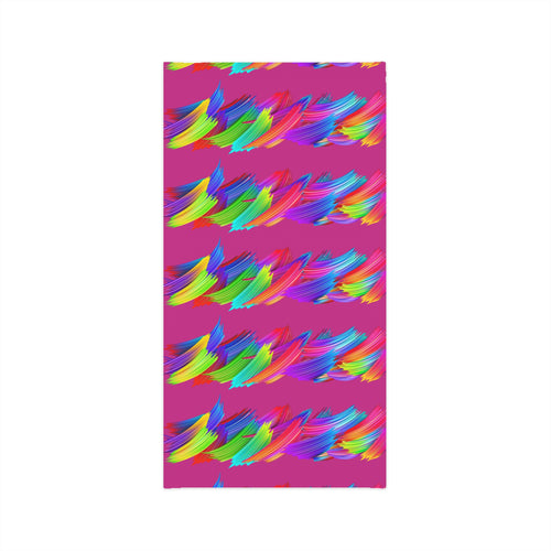 Colorful Abstract Lightweight Neck Gaiter, Fashion Accessory, Neck Warmer