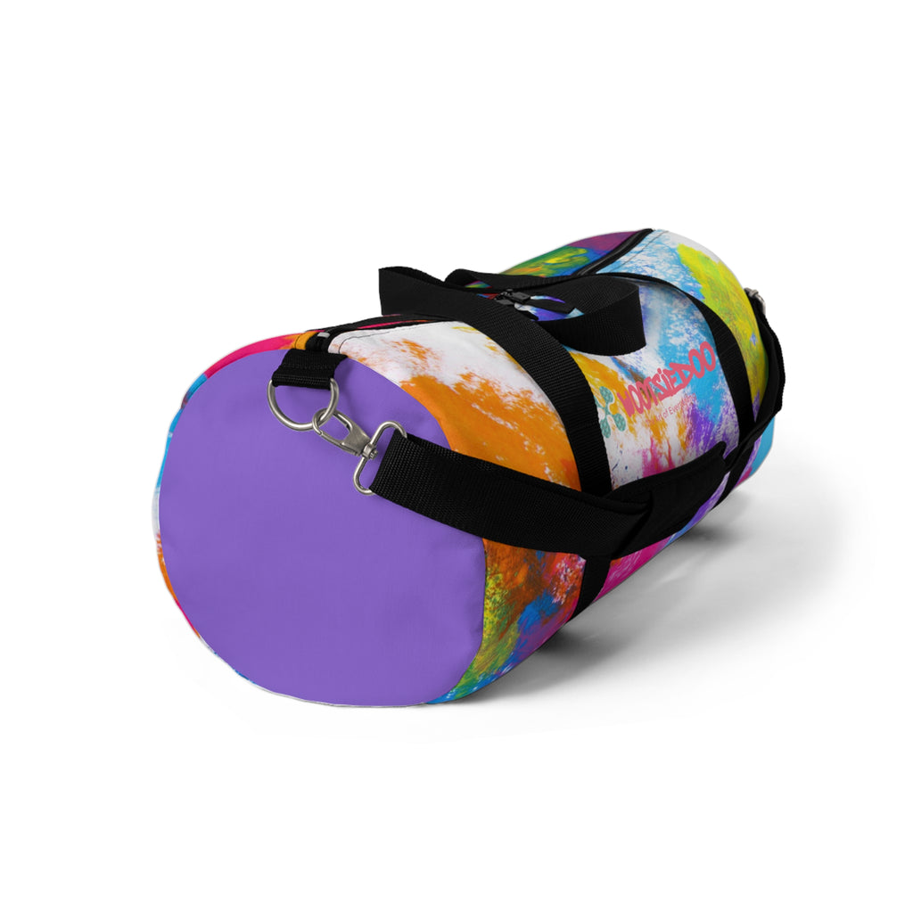Colorful Tie-Dye Duffel Bag, Travel Bag, Gym Bag, Vibrant Tote for All Occasions