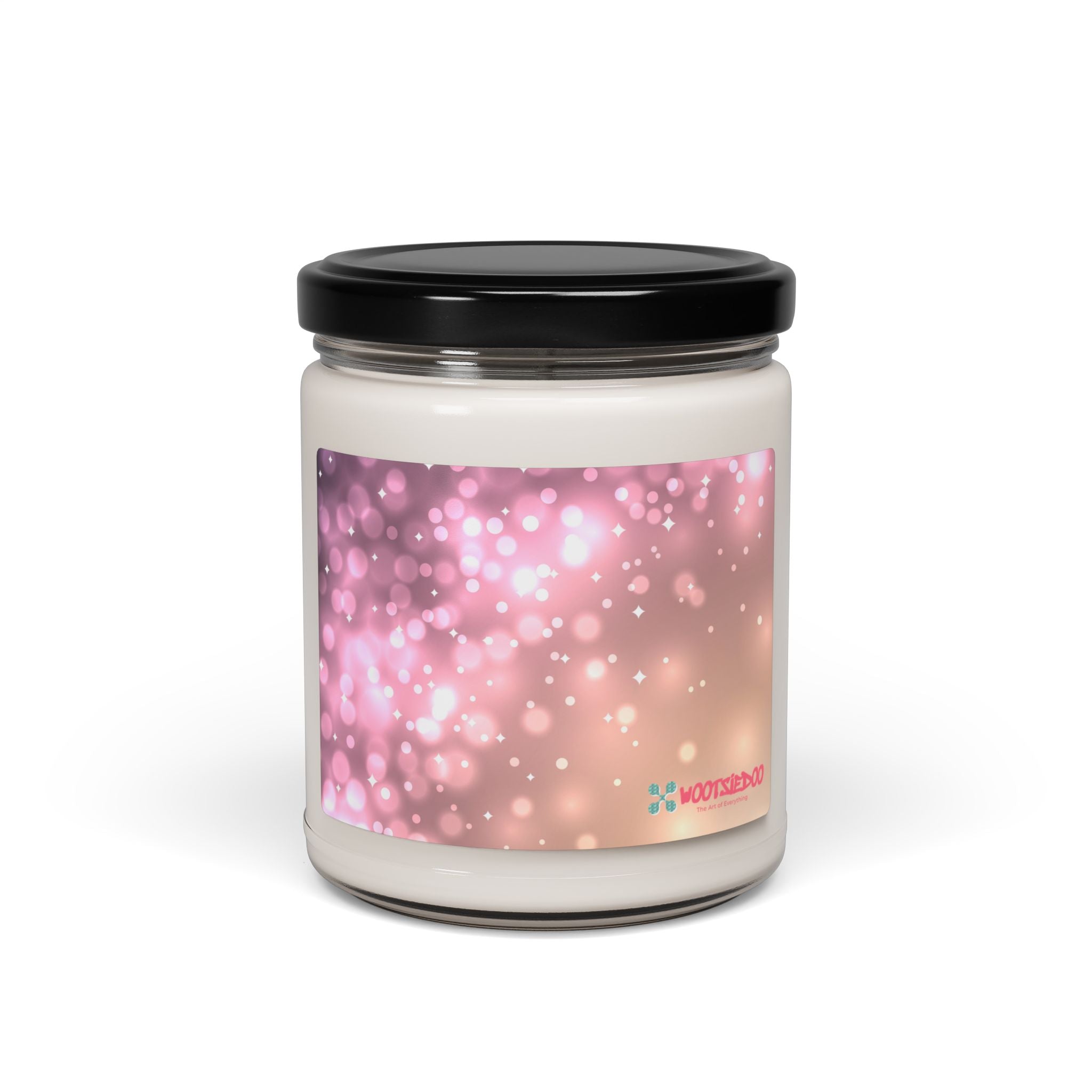 Pink Light Variations Scented Soy Candle — 9oz Aromatherapy Jar