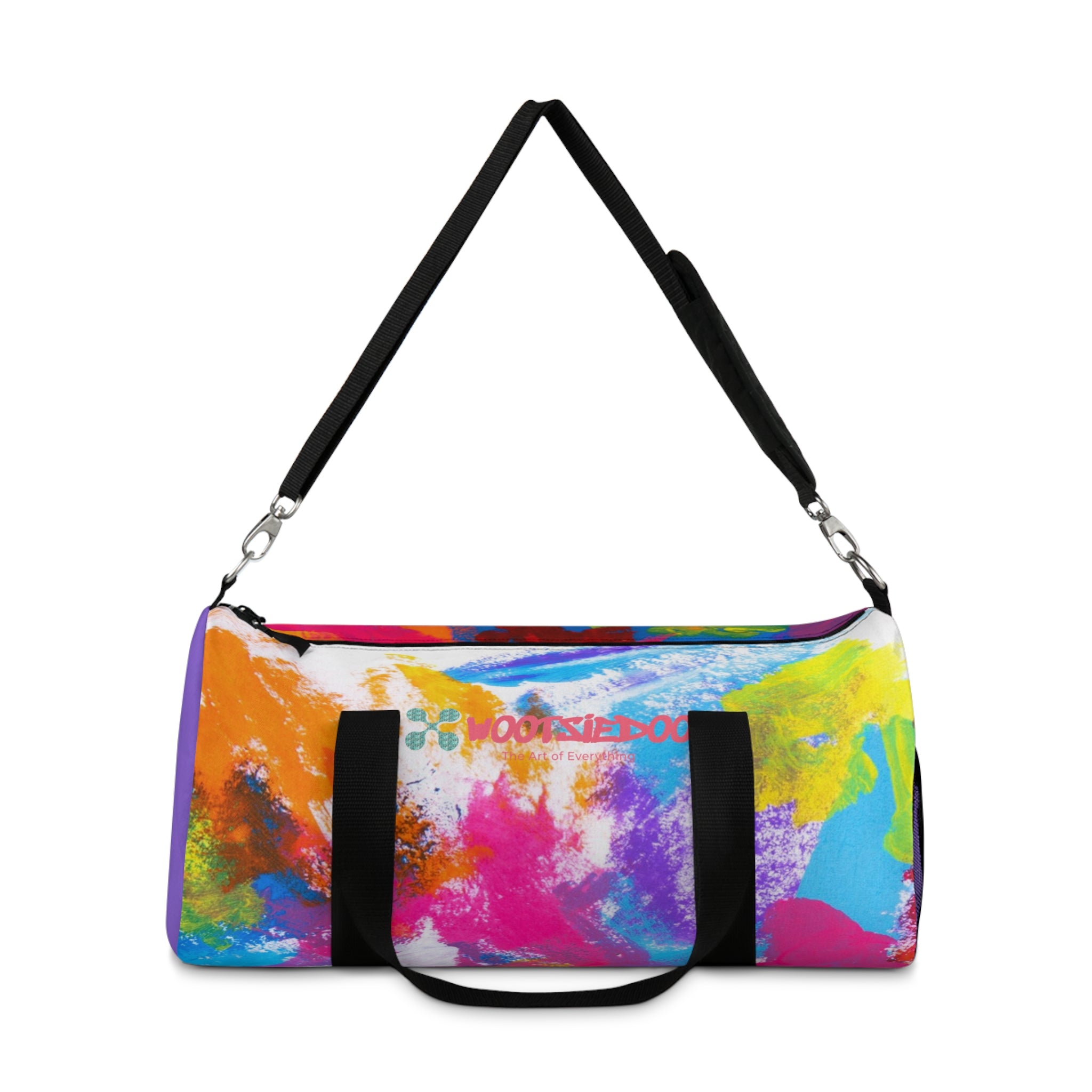 Colorful Tie-Dye Duffel Bag, Travel Bag, Gym Bag, Vibrant Tote for All Occasions