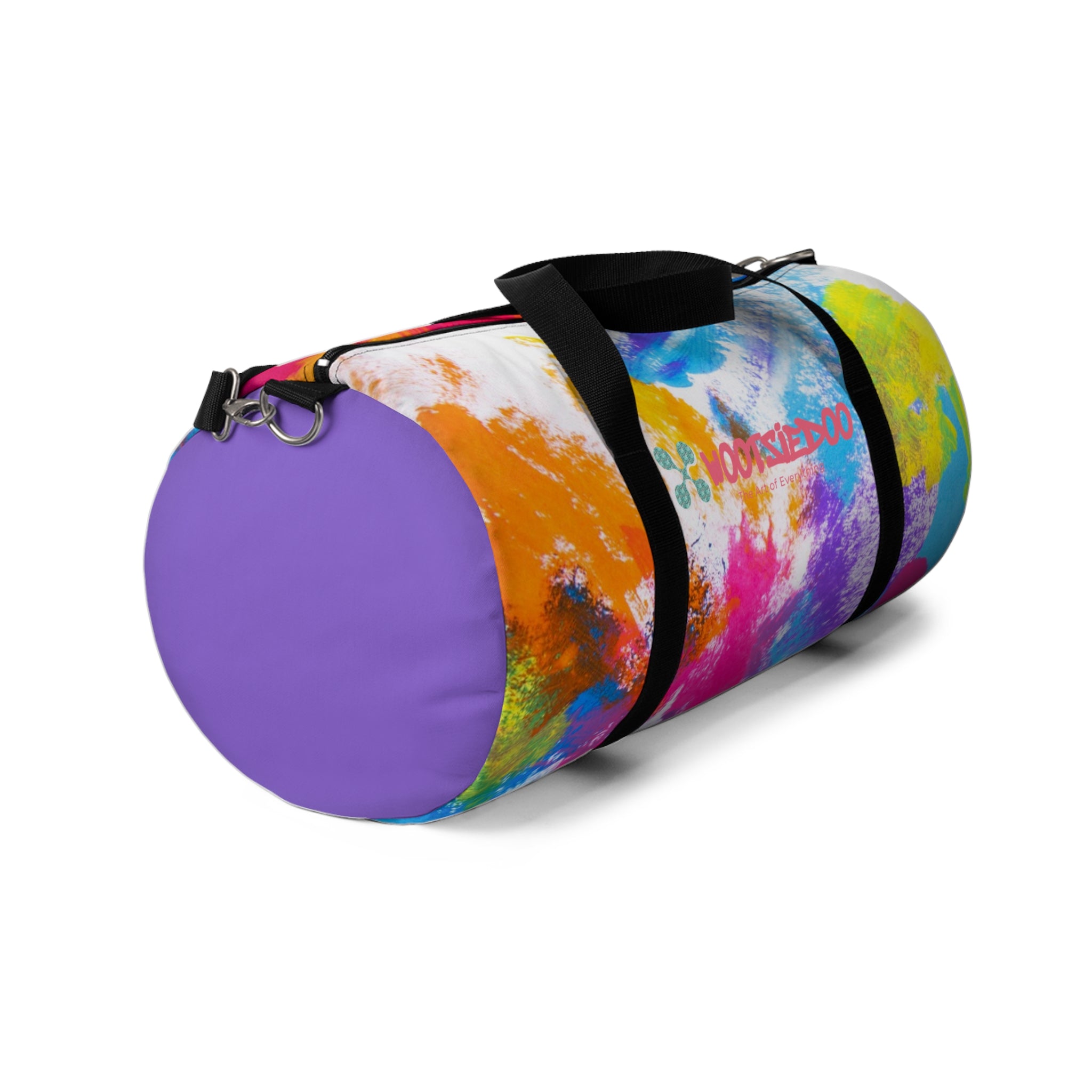 Colorful Tie-Dye Duffel Bag, Travel Bag, Gym Bag, Vibrant Tote for All Occasions