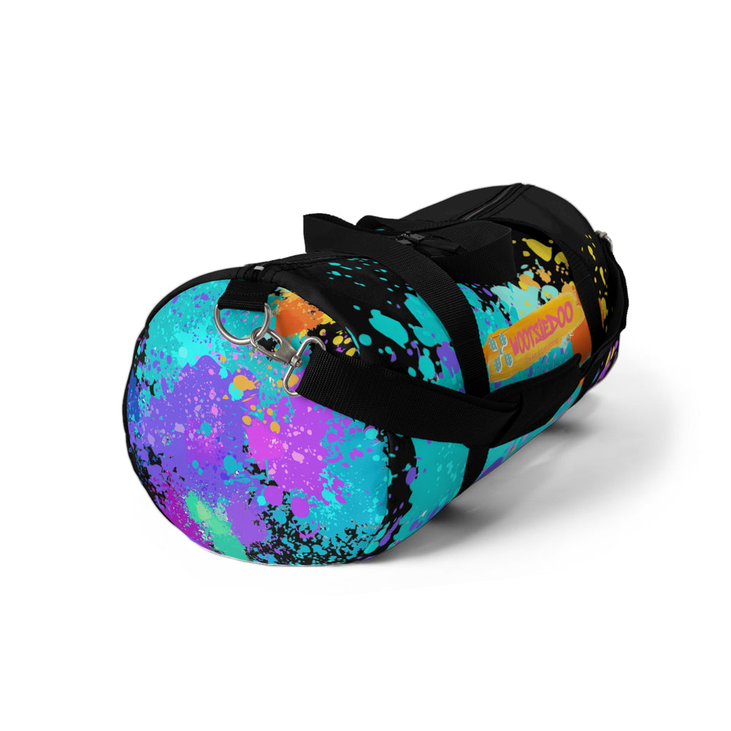 Vibrant Splash Duffel Bag - Perfect for Fun Activities, Gym, Travel