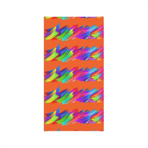 Colorful Abstract Lightweight Neck Gaiter, Fashion Accessory, Neck Warmer