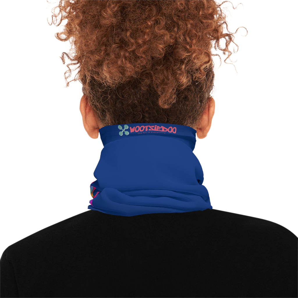 Colorful Abstract Lightweight Neck Gaiter, Fashion Accessory, Neck Warmer