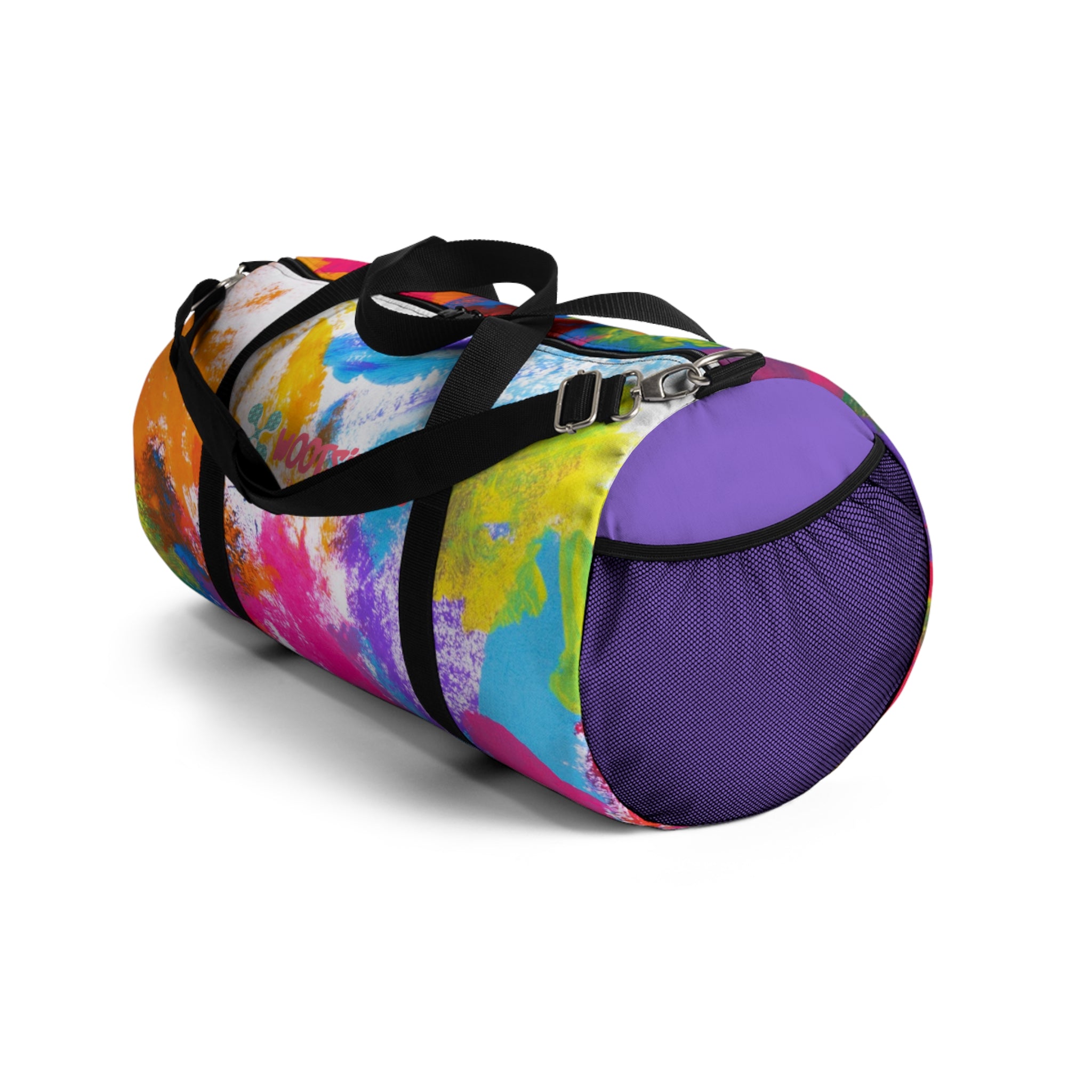 Colorful Tie-Dye Duffel Bag, Travel Bag, Gym Bag, Vibrant Tote for All Occasions