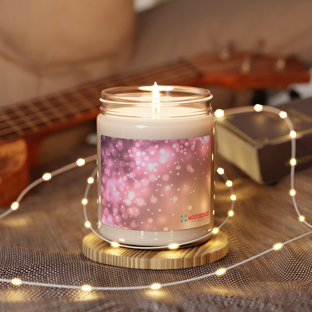 Pink Light Variations Scented Soy Candle — 9oz Aromatherapy Jar