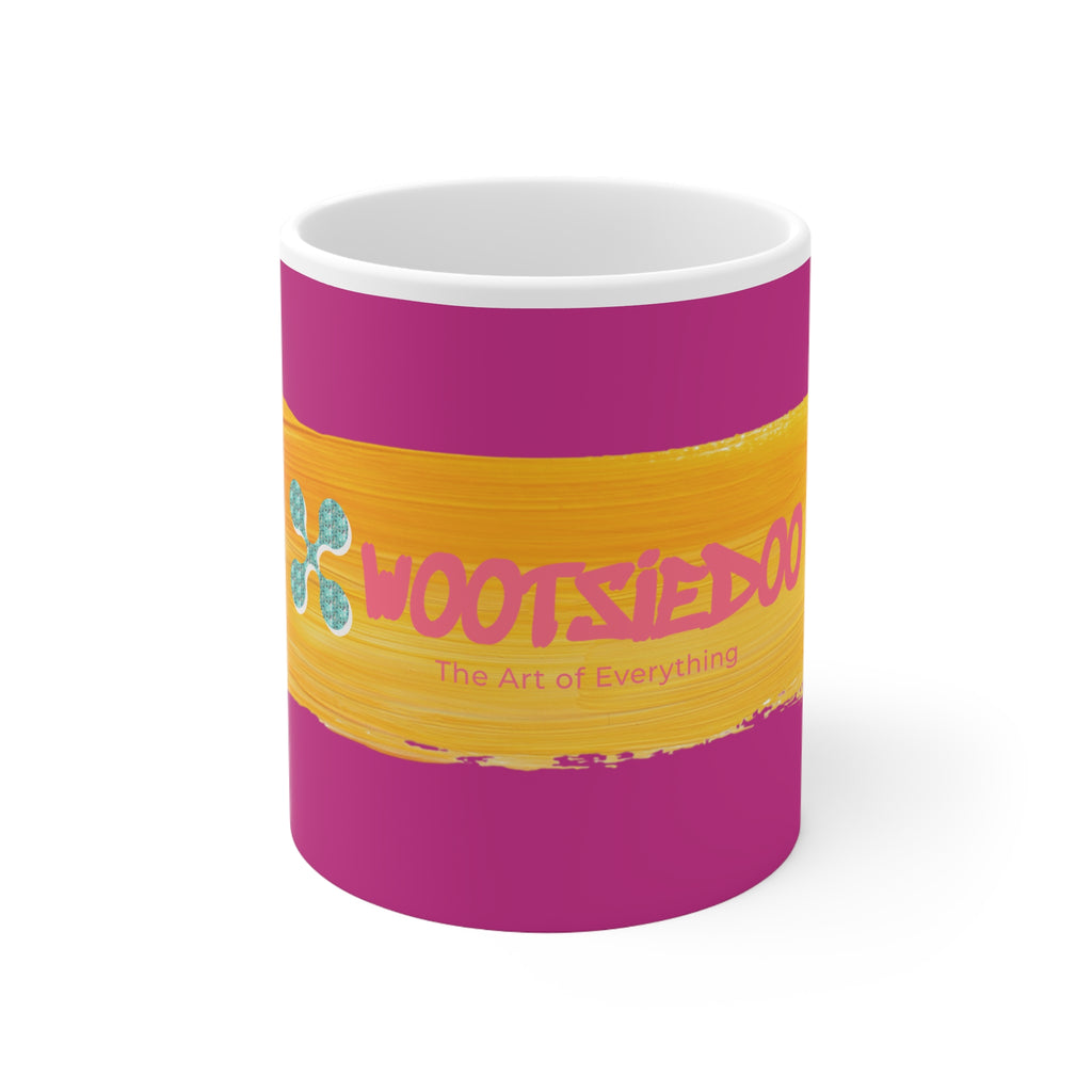 Colorful Artistic Mug | Artsy Wootsiedoo Logo Design