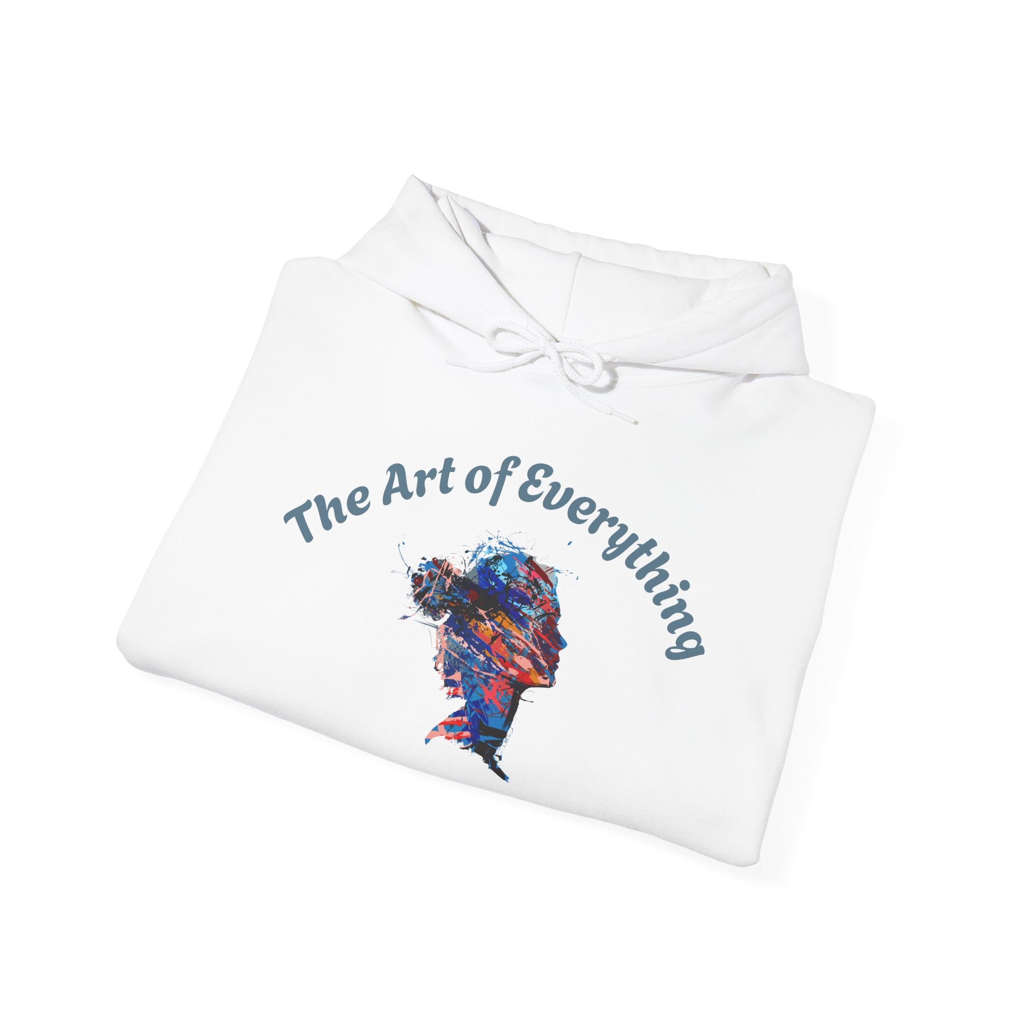 Artistic Hoodie, Unisex Sweatshirt, Cozy Apparel, Art Lover Sweater