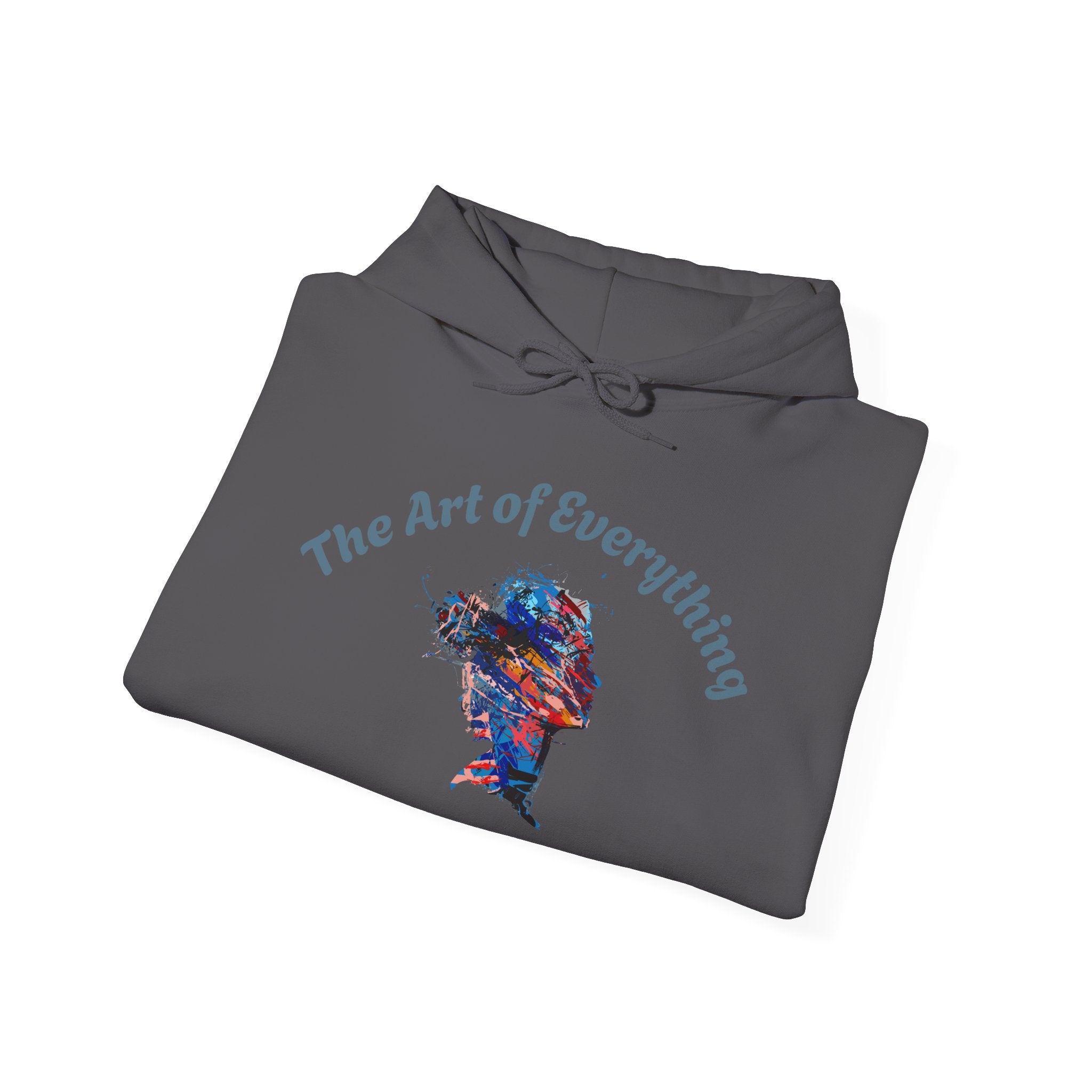 Artistic Hoodie, Unisex Sweatshirt, Cozy Apparel, Art Lover Sweater