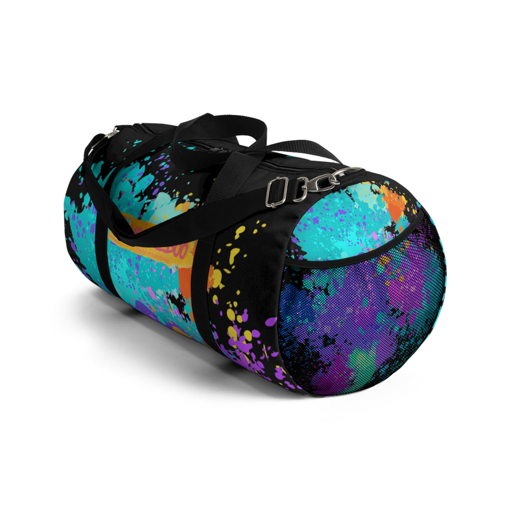 Vibrant Splash Duffel Bag - Perfect for Fun Activities, Gym, Travel