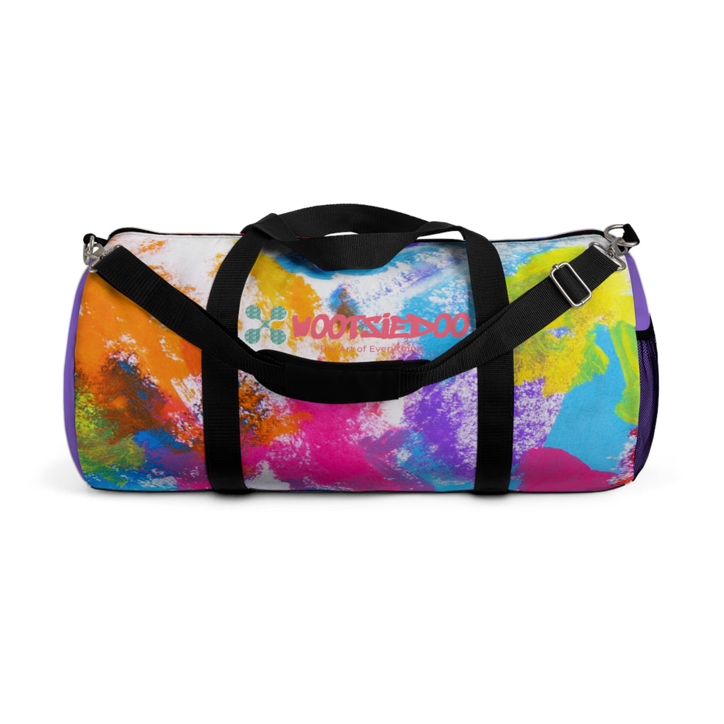 Colorful Tie-Dye Duffel Bag, Travel Bag, Gym Bag, Vibrant Tote for All Occasions
