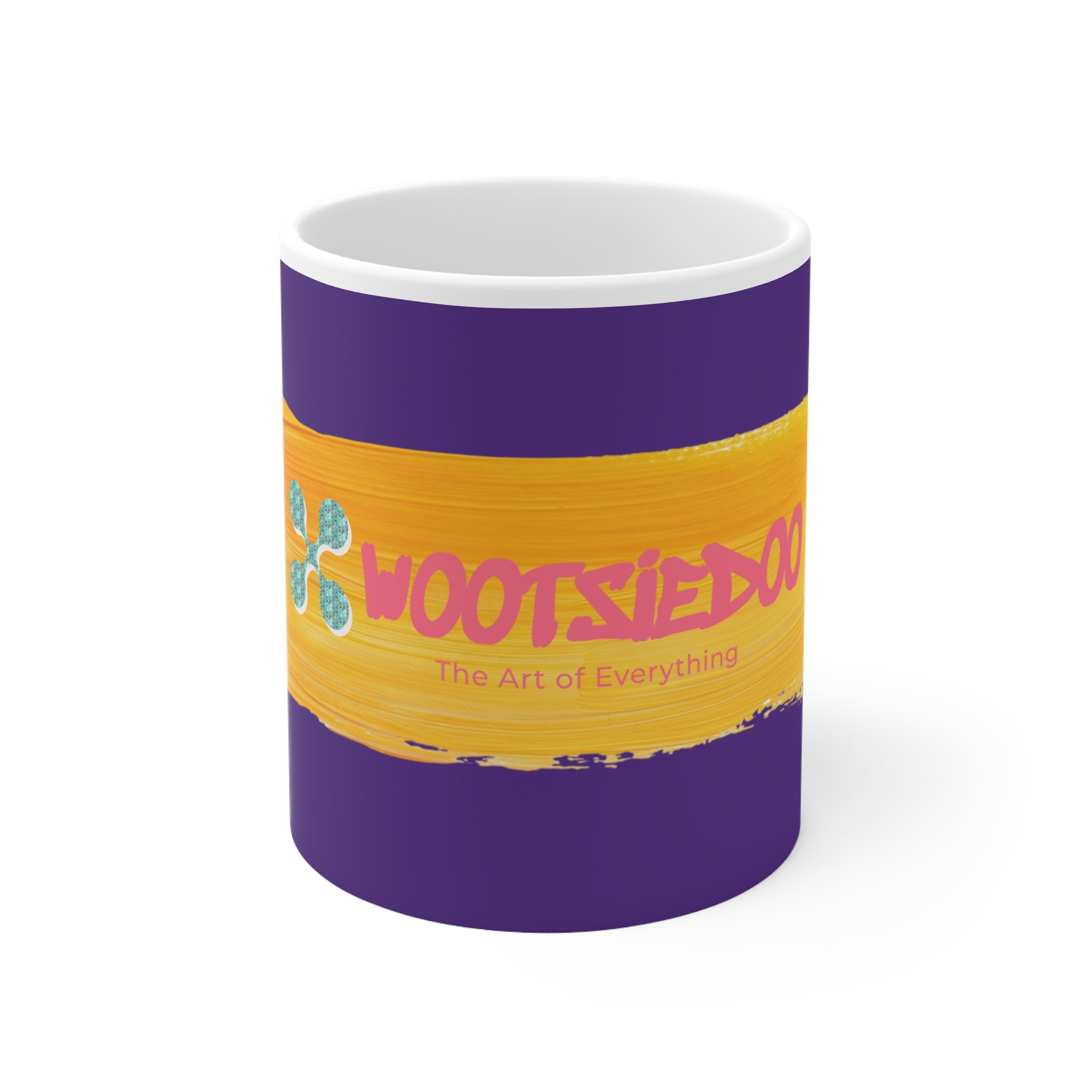 Colorful Artistic Mug | Artsy Wootsiedoo Logo Design
