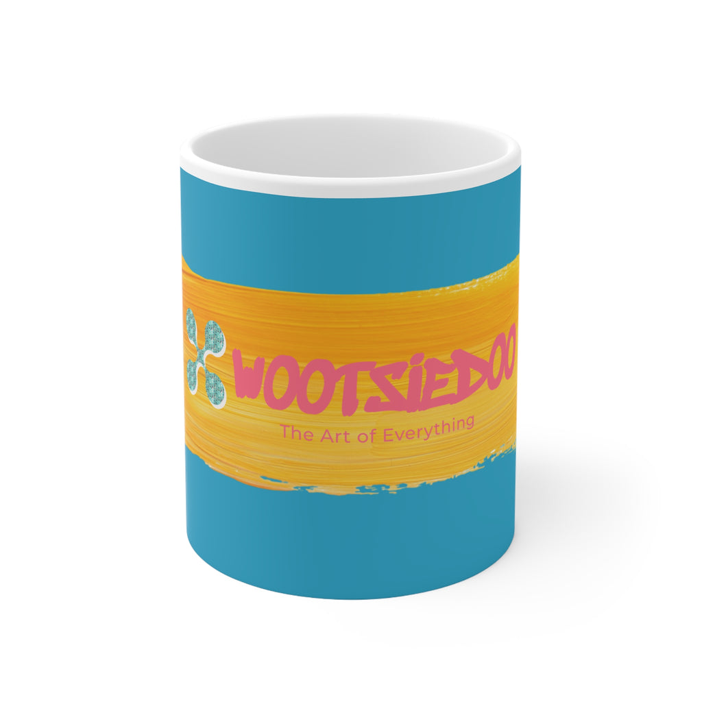 Colorful Artistic Mug | Artsy Wootsiedoo Logo Design