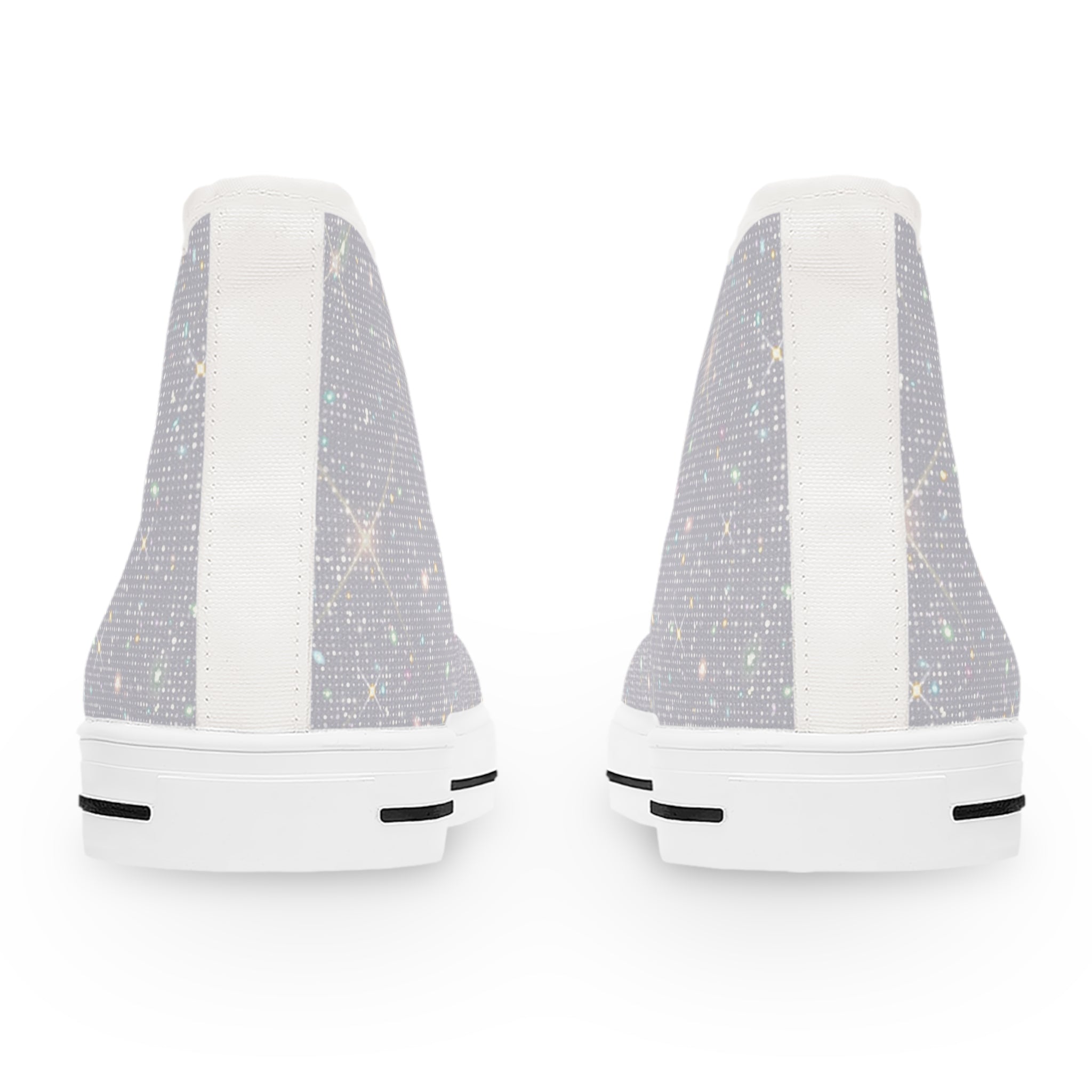 Women's High Top Sneakers, Galaxy Print Shoes for Trendy Style, Gift Idea