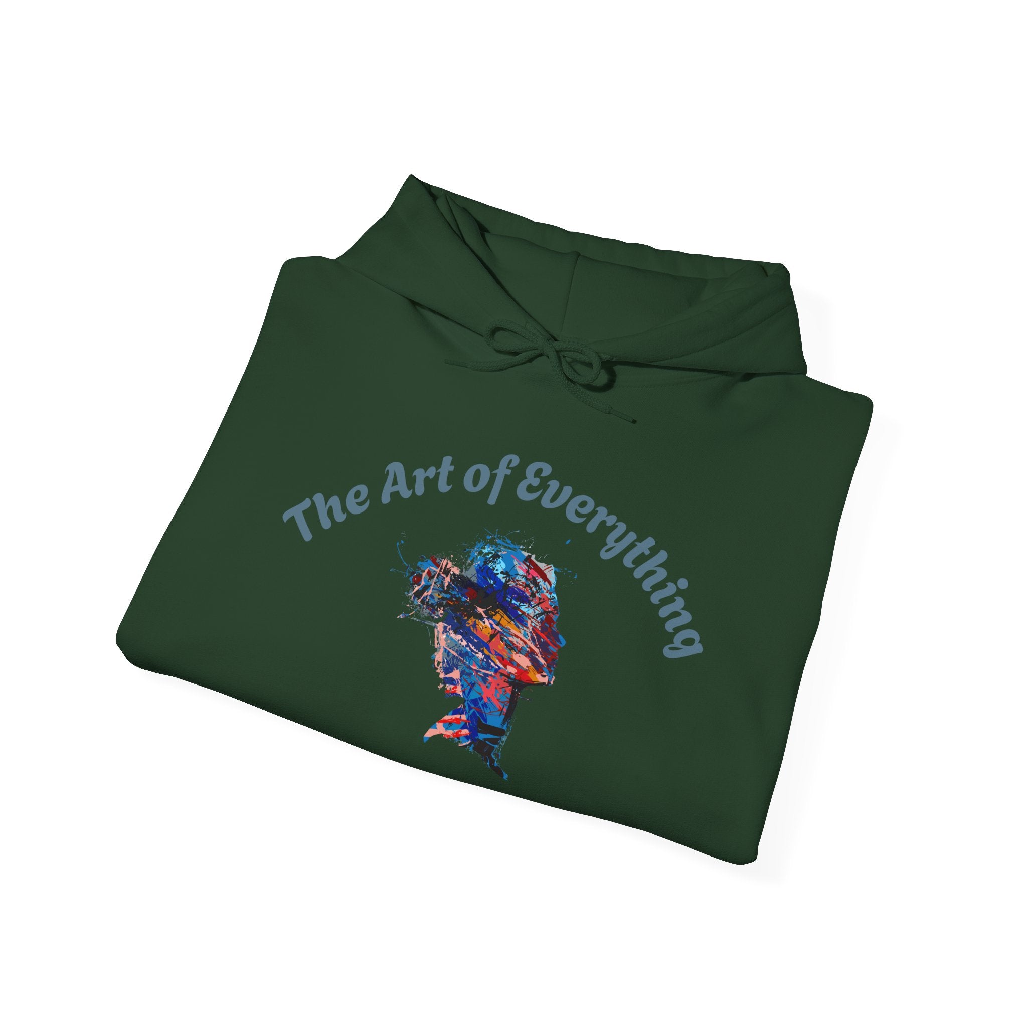 Artistic Hoodie, Unisex Sweatshirt, Cozy Apparel, Art Lover Sweater