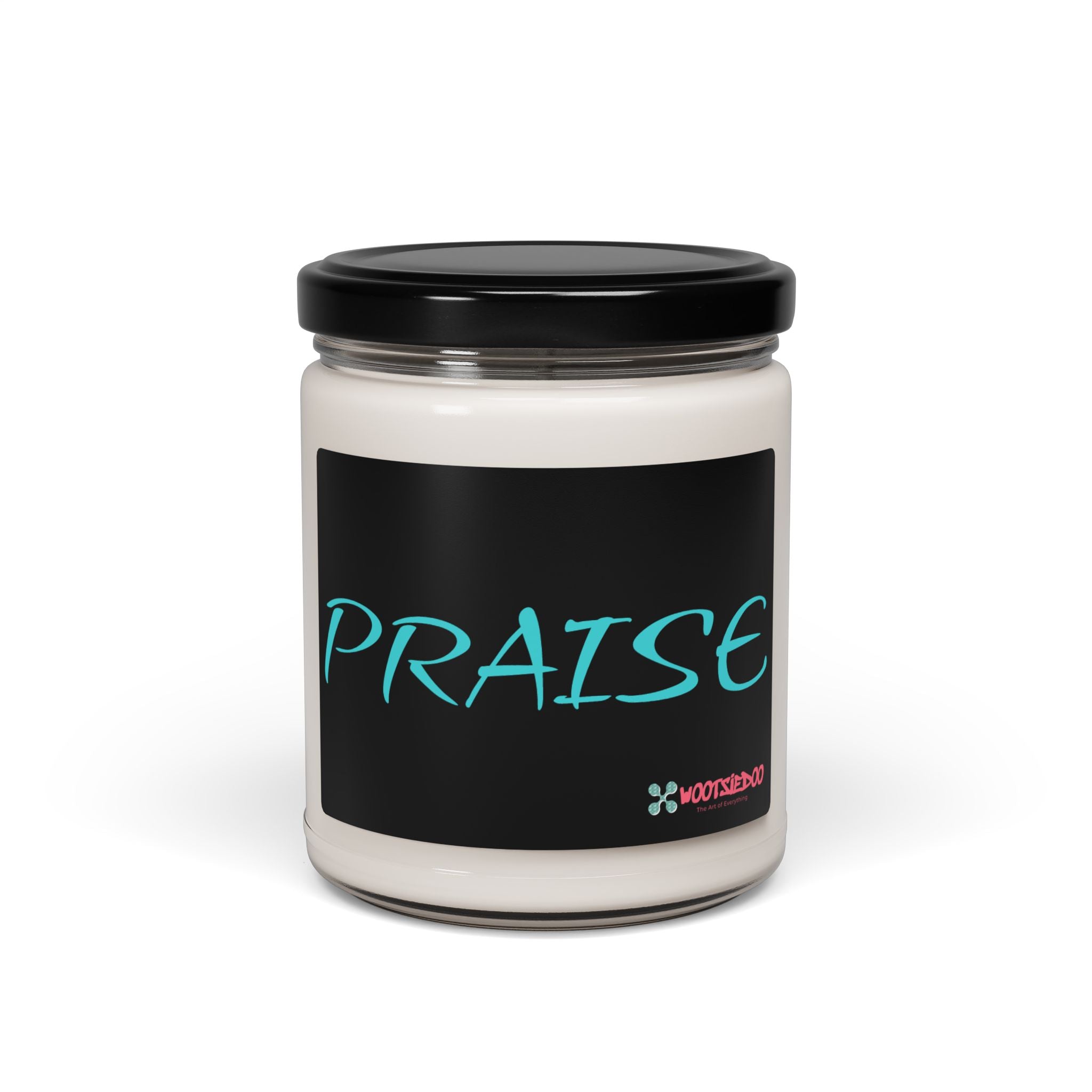 Praise Scented Soy Candle, 9oz Inspirational Jar Candle for Home, Prayer & Gifts