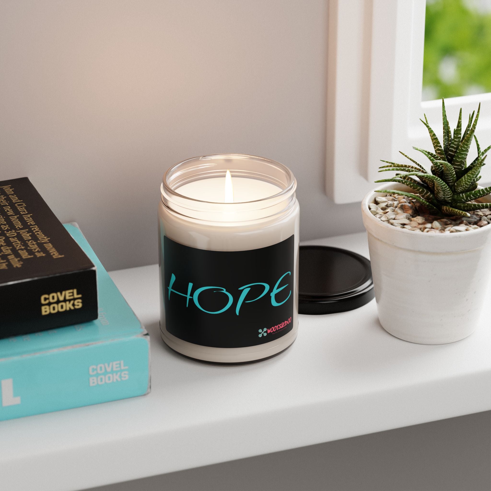 Hope Scented Soy Candle — 9 oz Inspirational Jar Candle