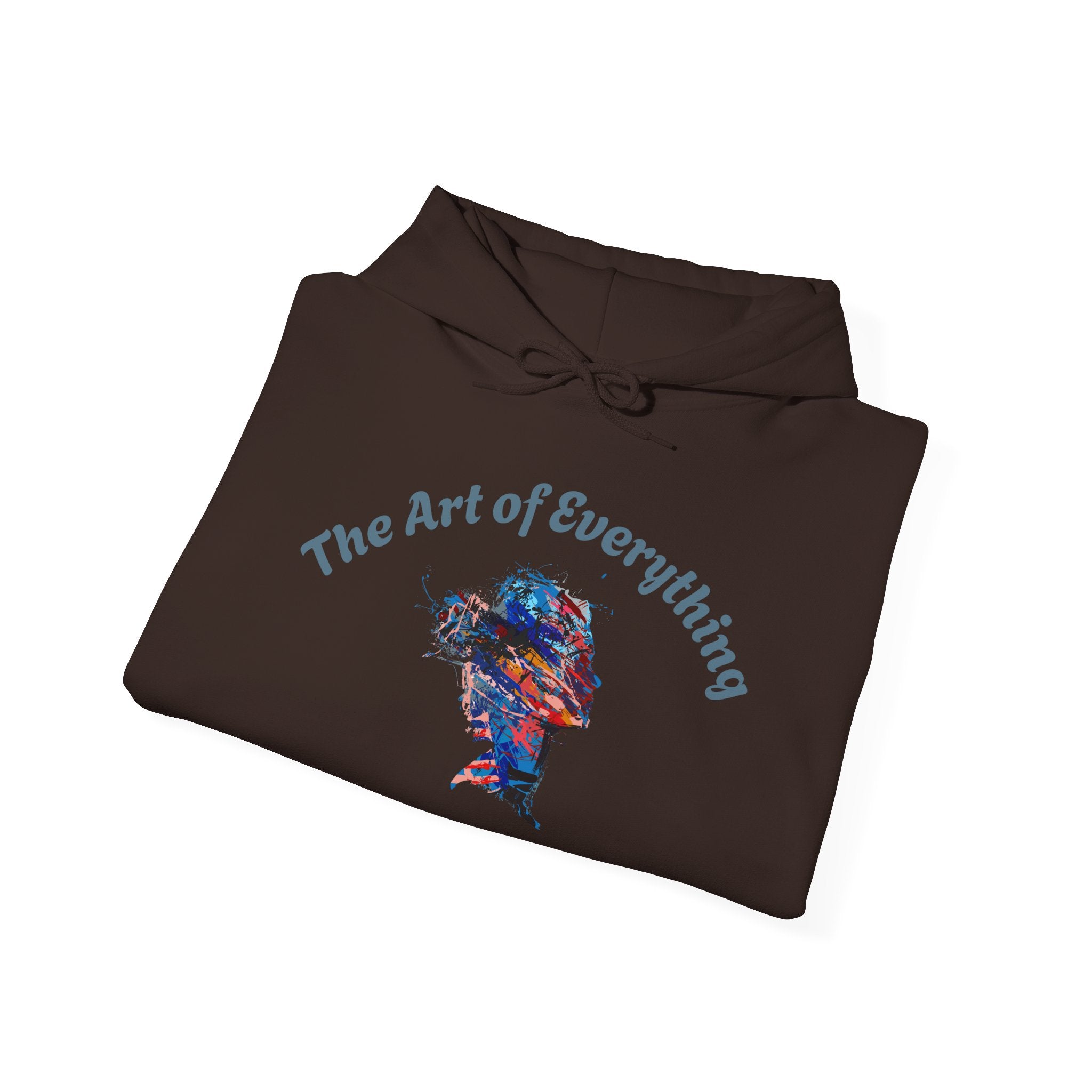 Artistic Hoodie, Unisex Sweatshirt, Cozy Apparel, Art Lover Sweater